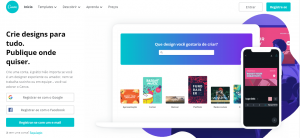 criação de conteúdo visual canva